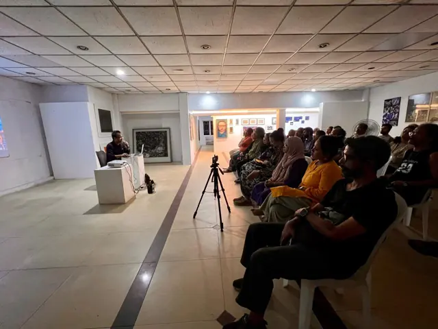 ভাব অফিসে আয়োজিত অনুষ্ঠানের দৃশ্য